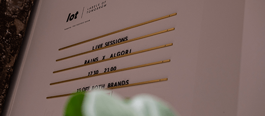 Live Sessions: Rains x Algori-The Feeting Room