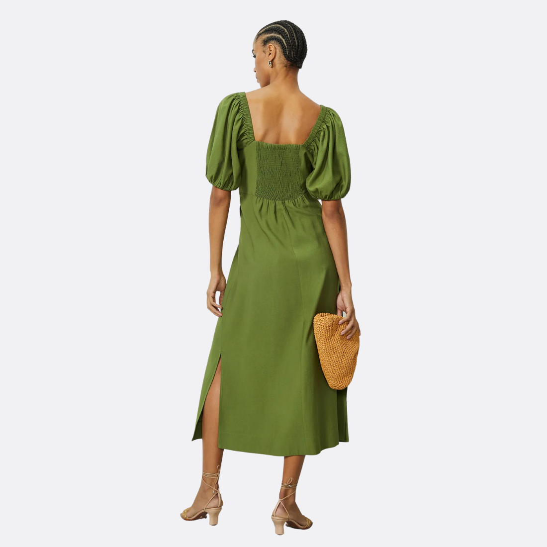 <PRODUCTTITLE> in Green by Shoulder.