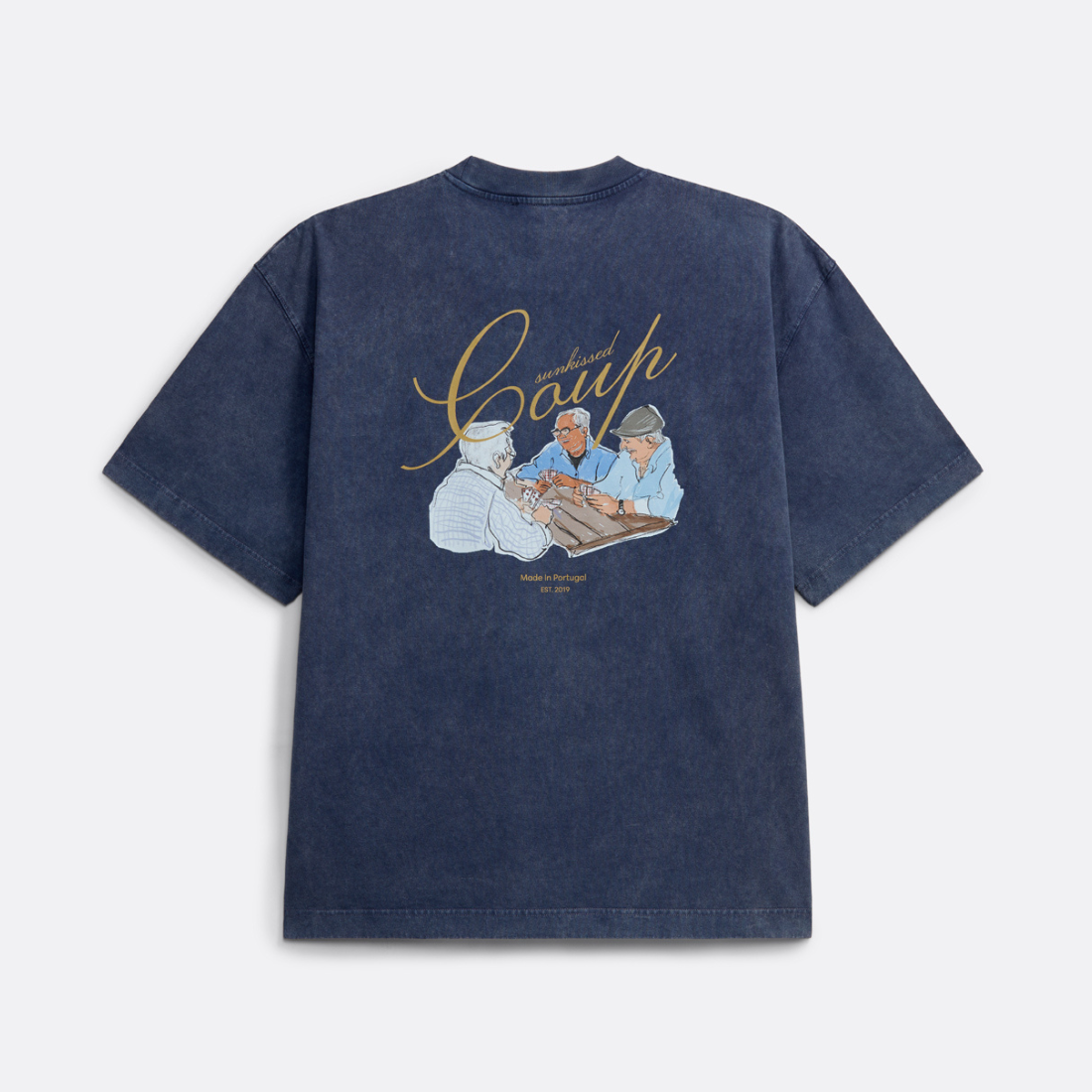 La camiseta del juego de cartas