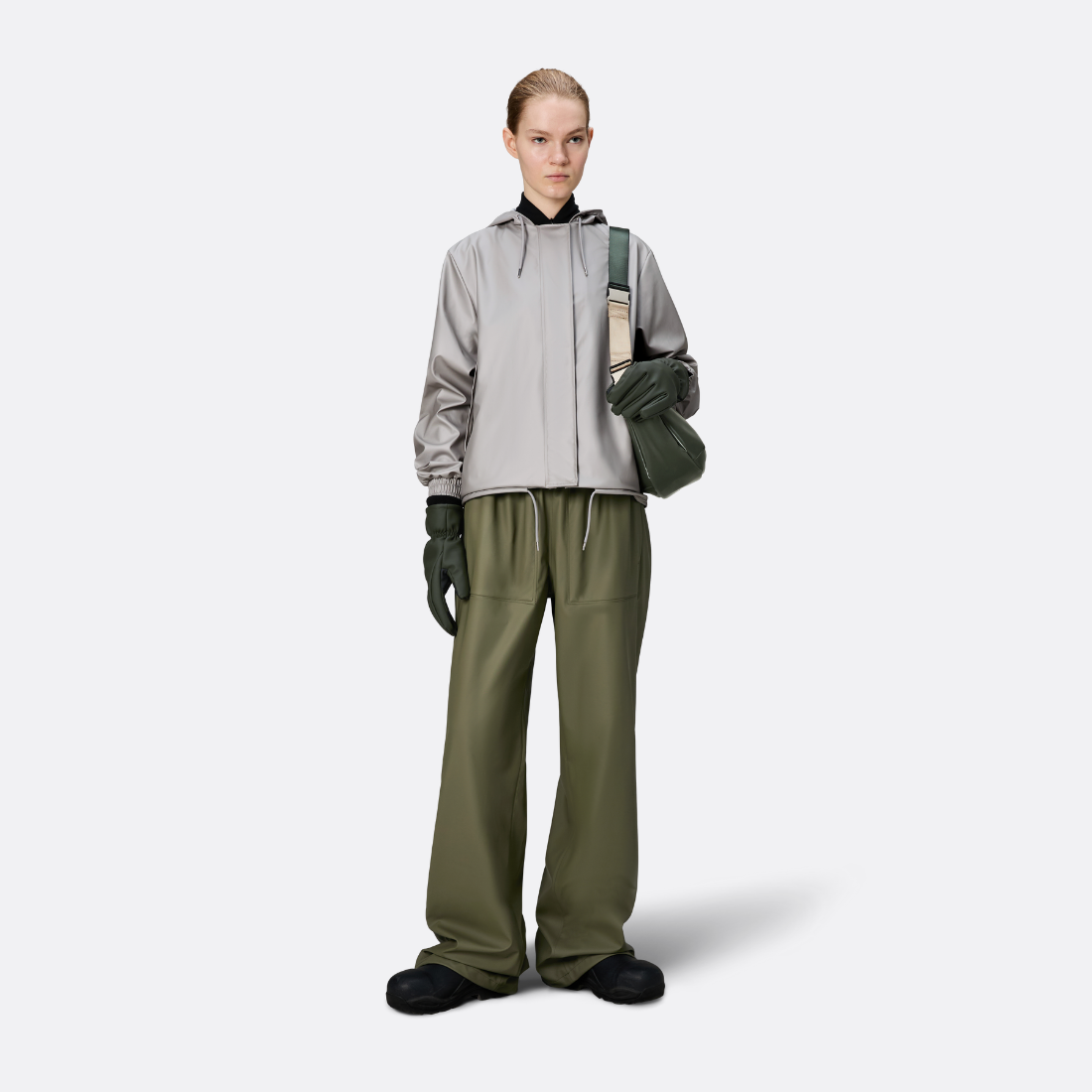 <PRODUCTTITLE> in White by Rains.