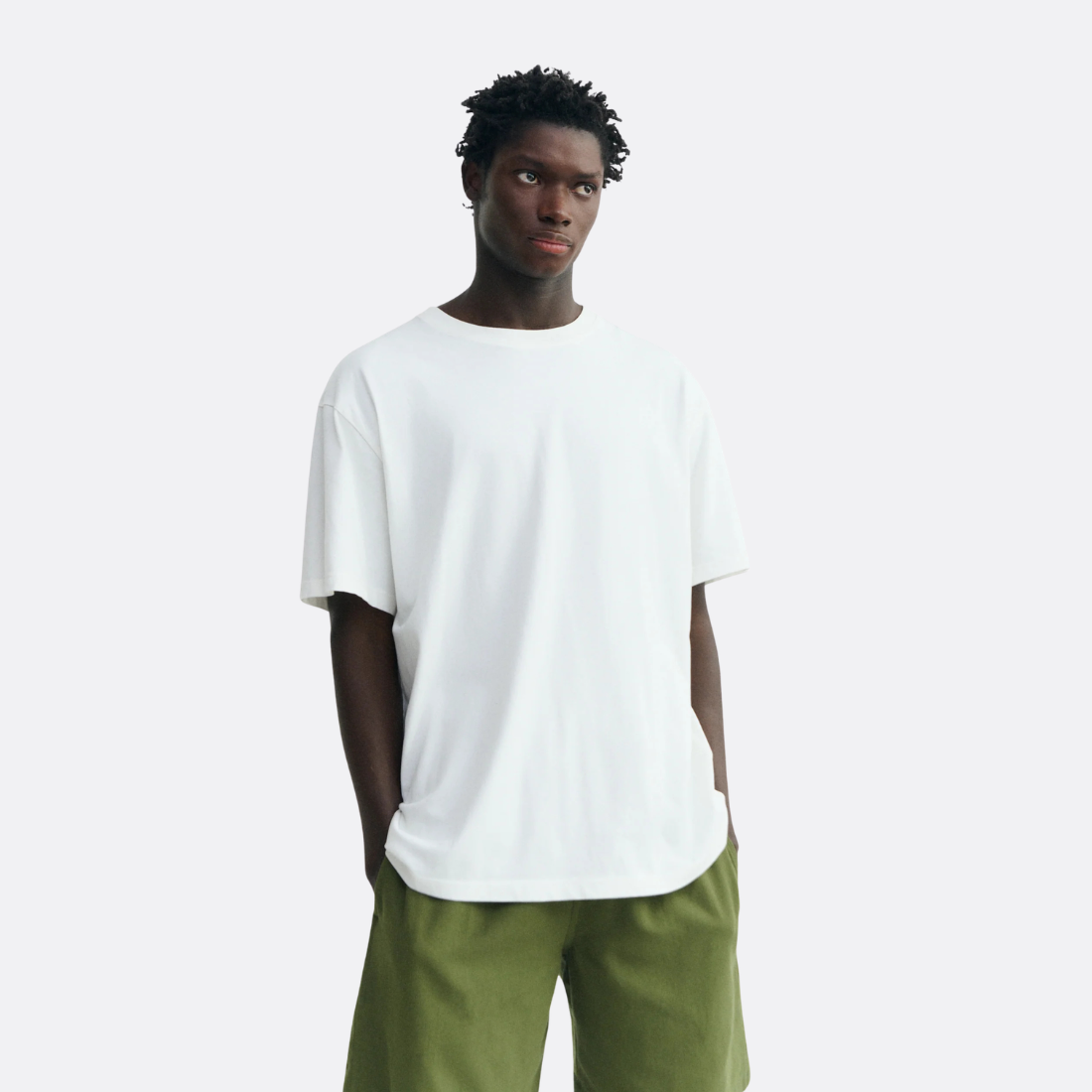 <PRODUCTTITLE> in White by Thinking Mu.