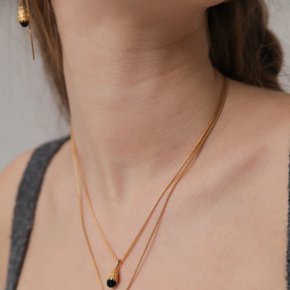 <PRODUCTTITLE> in Black by Sopro Jewellery.