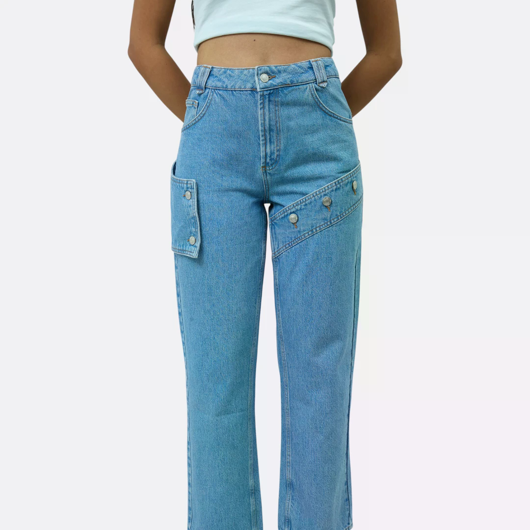<PRODUCTTITLE> in Blue by House of Sunny.
