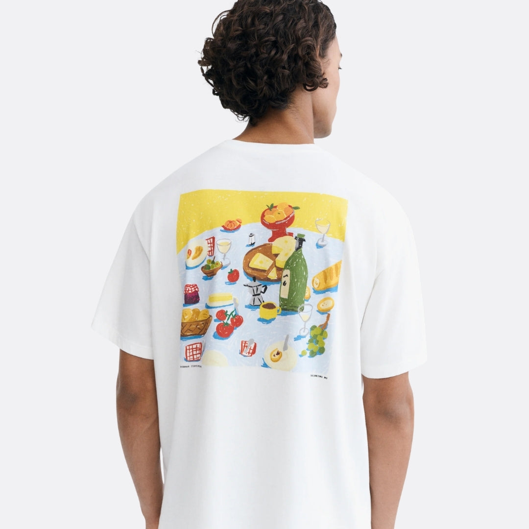 <PRODUCTTITLE> in White by Thinking Mu.