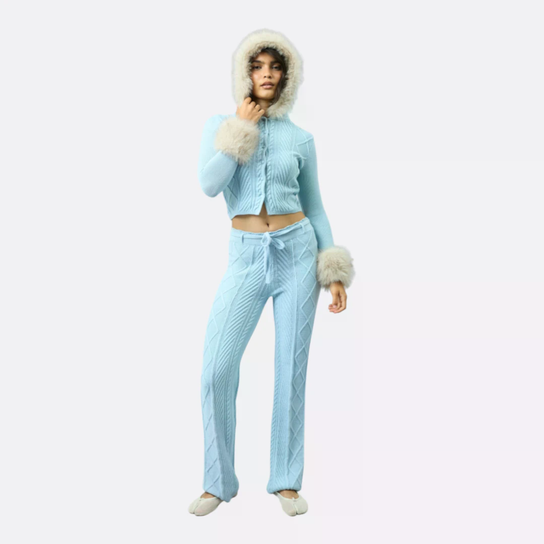 <PRODUCTTITLE> in Blue by House of Sunny.