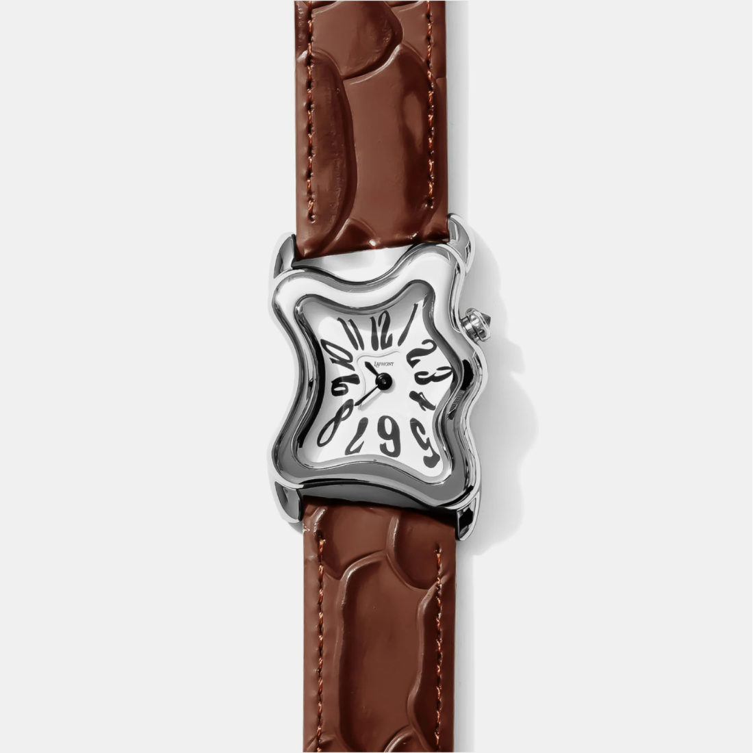 Ooblong watch white cadran