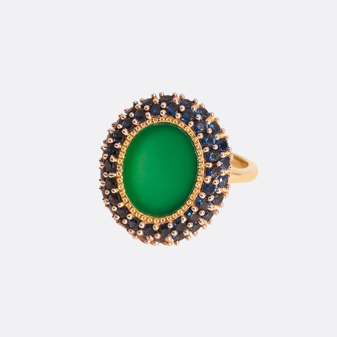 Mirage Green Onyx Ring