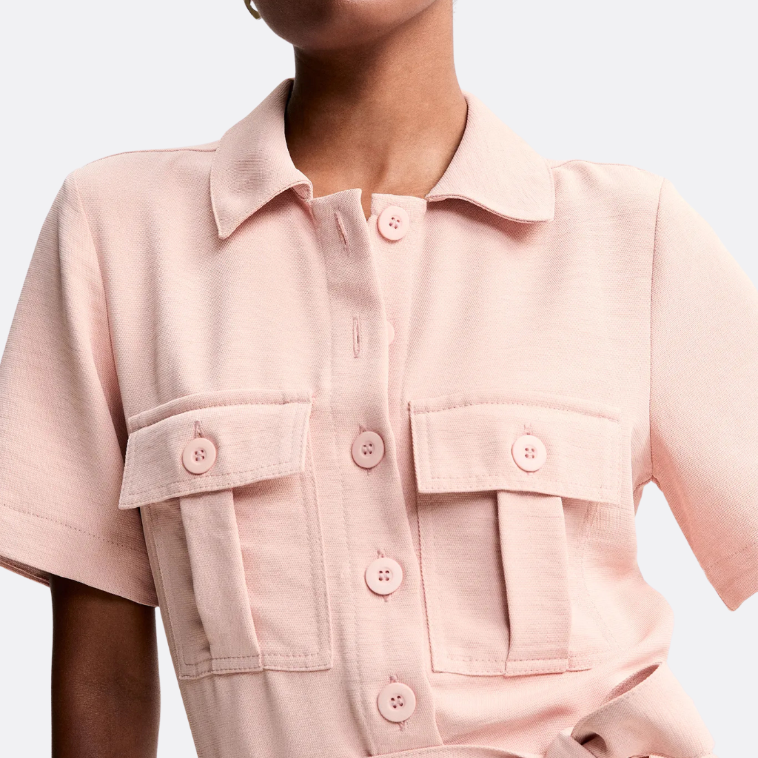 <PRODUCTTITLE> in Pink by Shoulder.