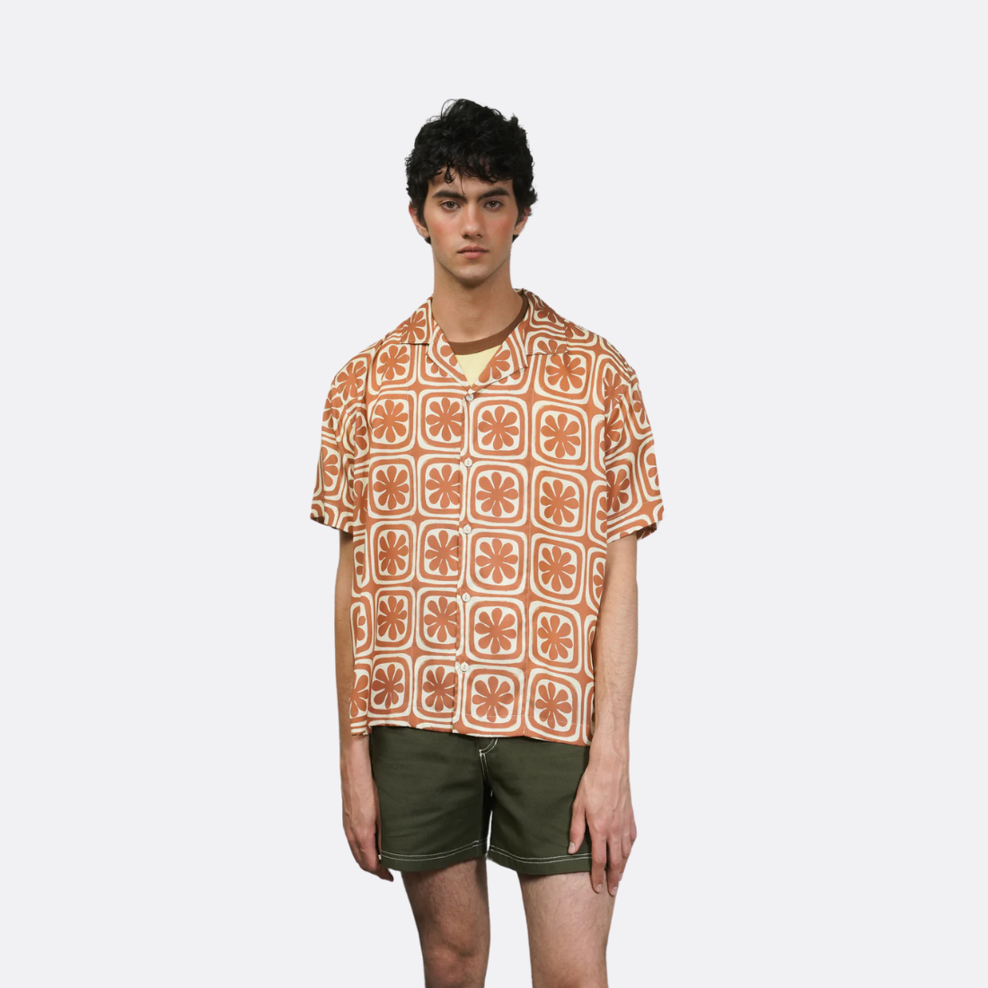 <PRODUCTTITLE> in Brown by Gandaia.