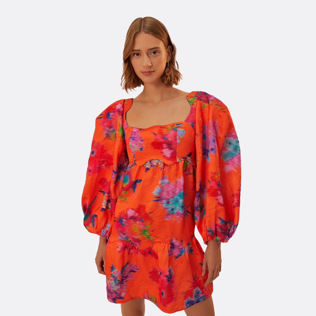 <PRODUCTTITLE> in Orange by FARM RIO.