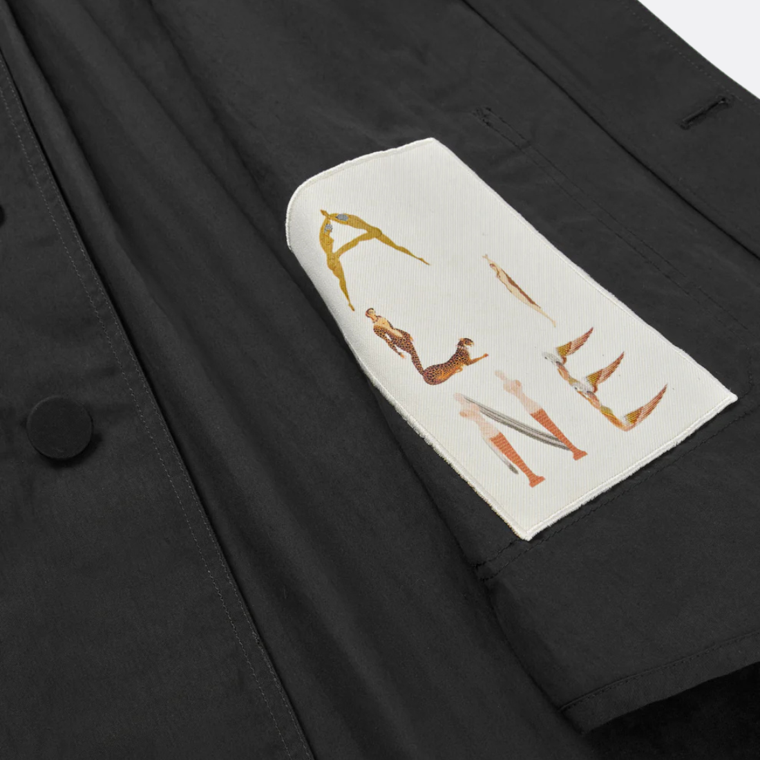 <PRODUCTTITLE> in Black by A LINE.