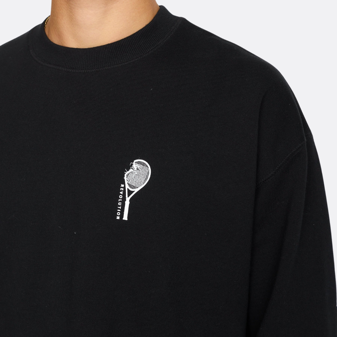Printed Crewneck Sweatshirt