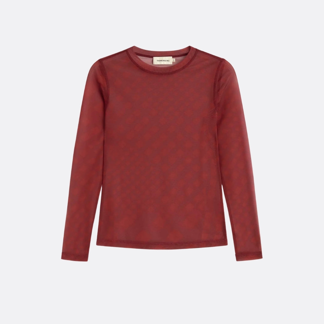 Noir Print Tere Top