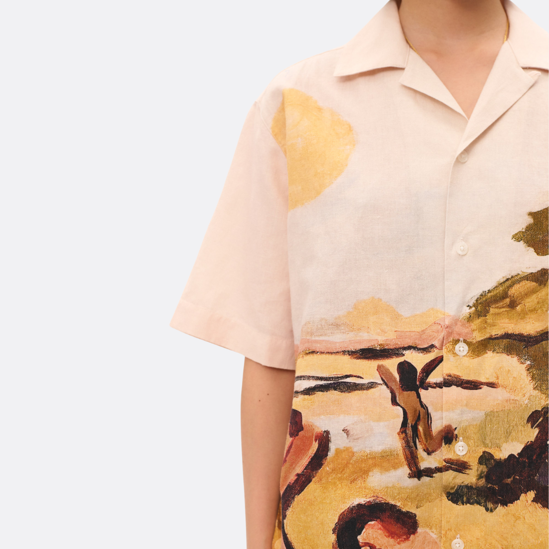<PRODUCTTITLE> in Beige by Carne Bollente.