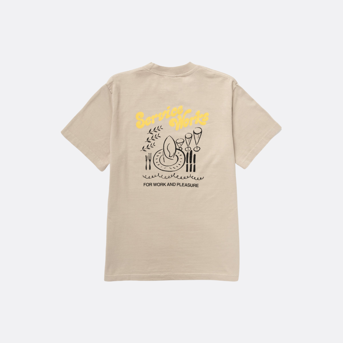 Travail + t-shirt de plaisir