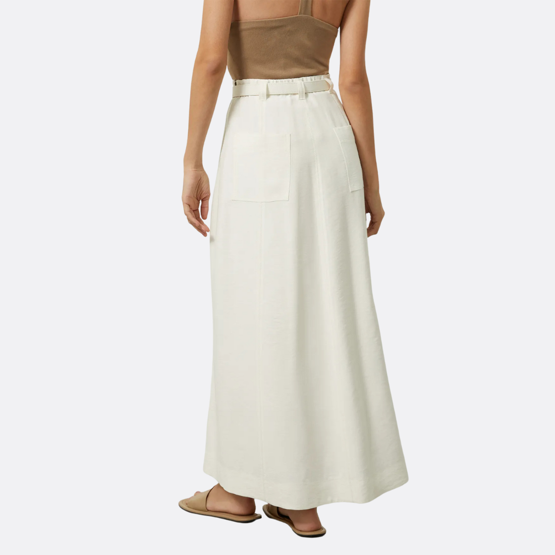 <PRODUCTTITLE> in White by Shoulder.