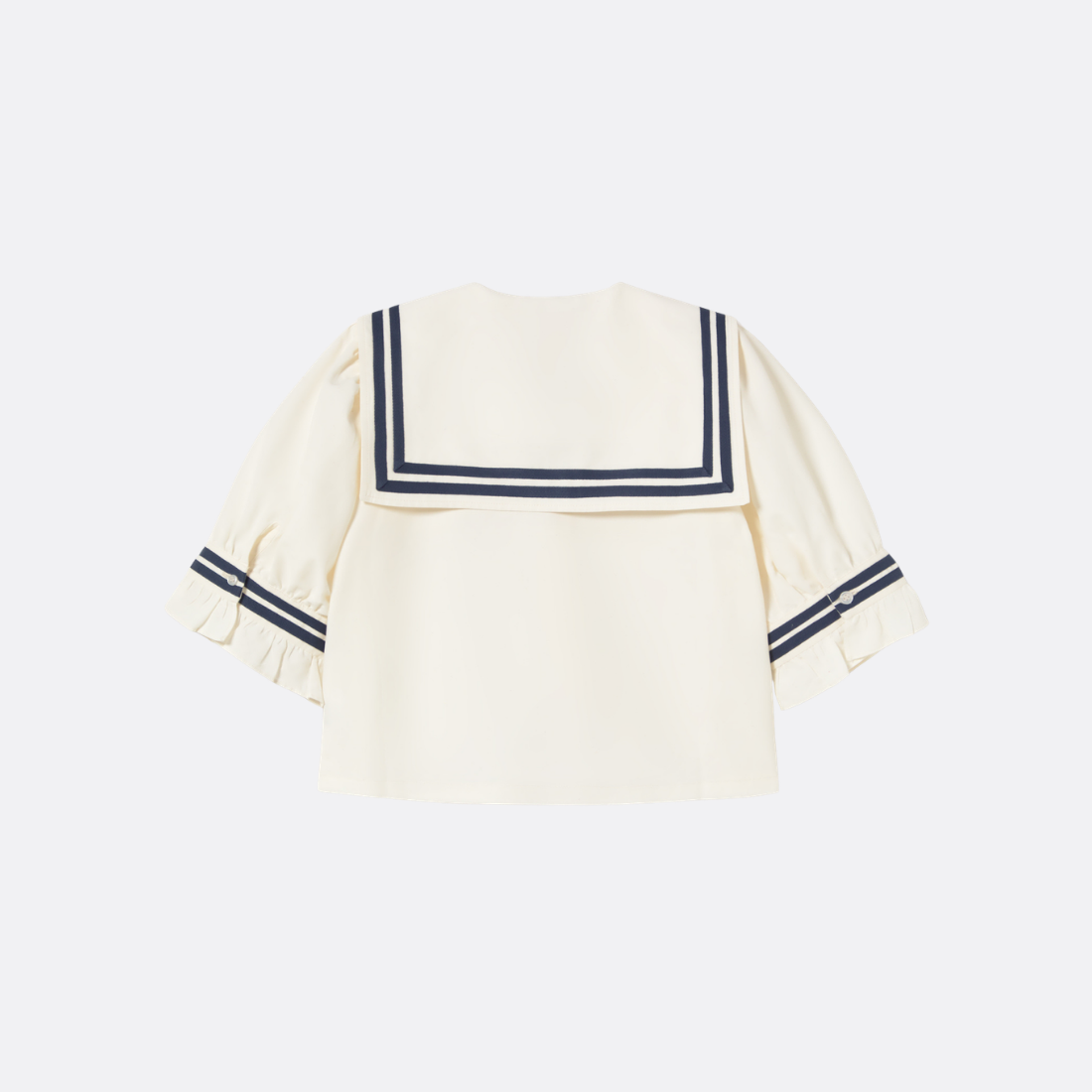 <PRODUCTTITLE> in White by Tiny Big Sister.