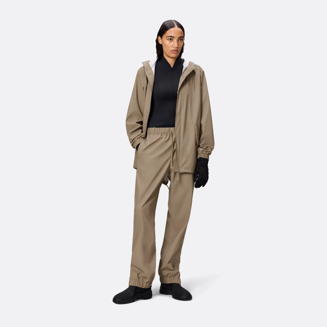 <PRODUCTTITLE> in Beige by Rains.