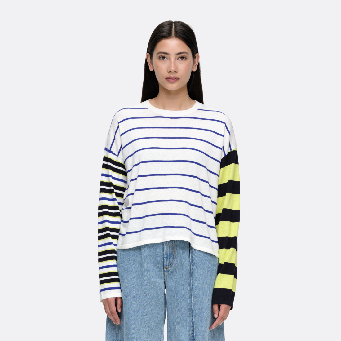 Kaleido Stripe Sweater
