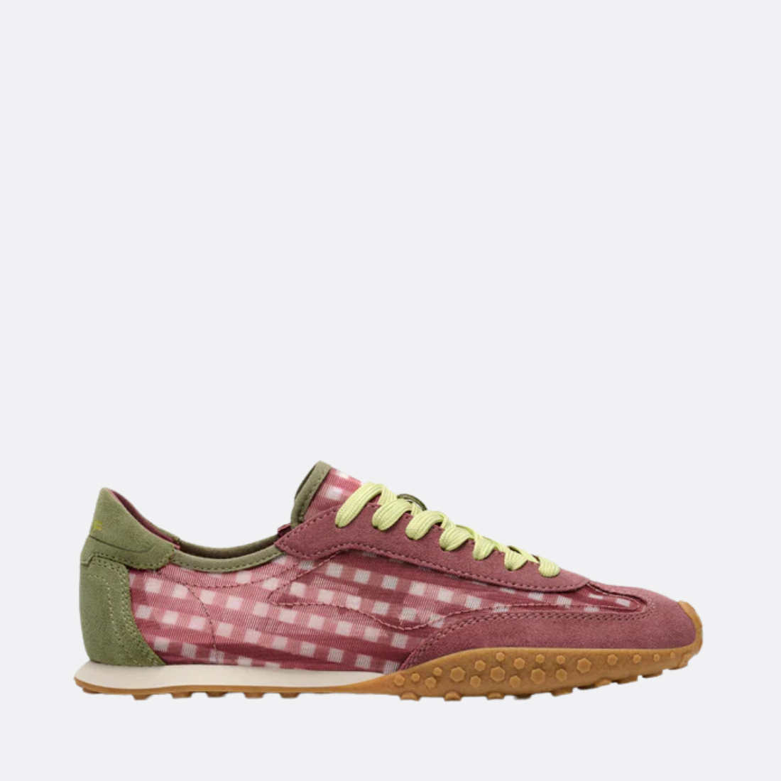 Bridge Vichy Berry Sneakers