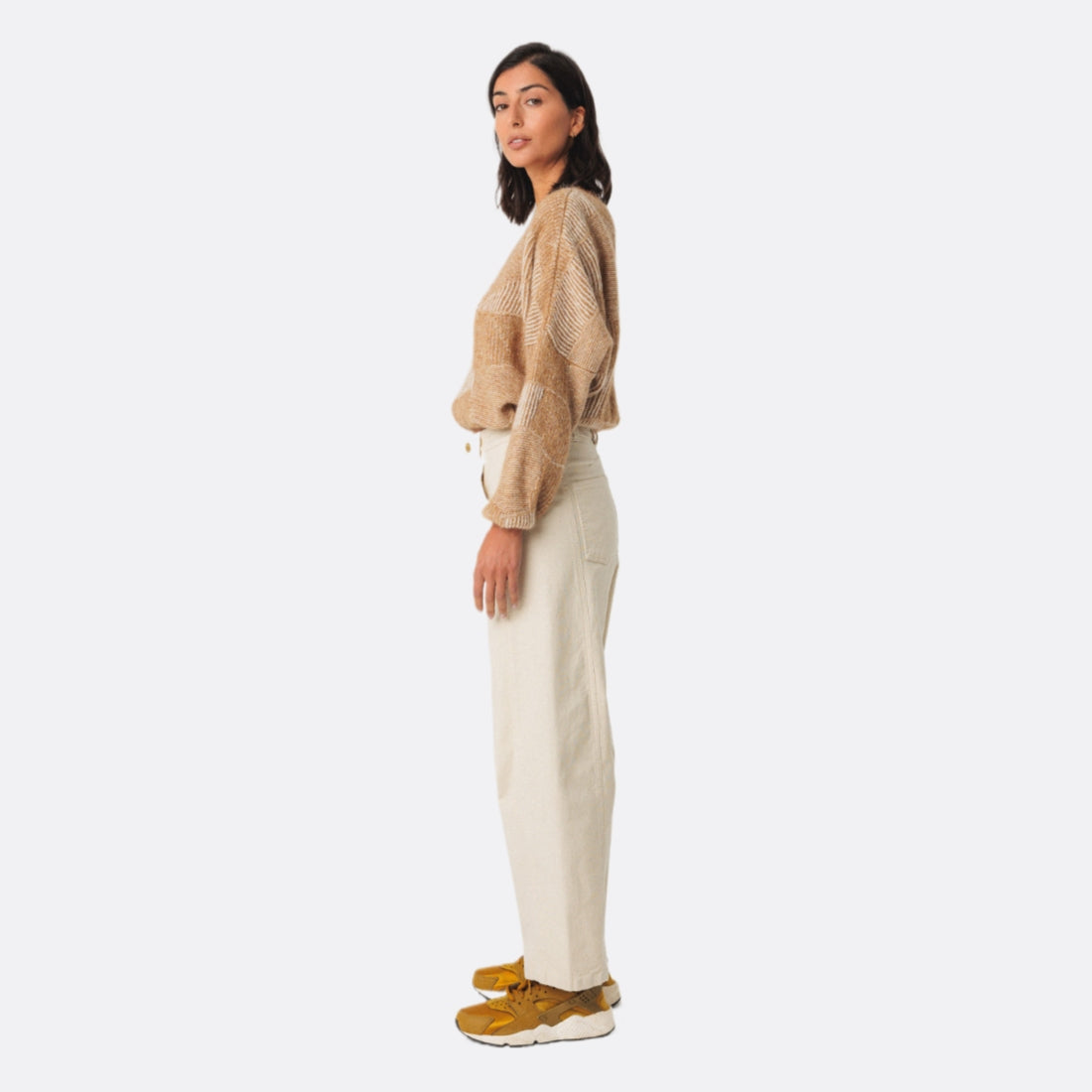 <PRODUCTTITLE> in Beige by SKFK.