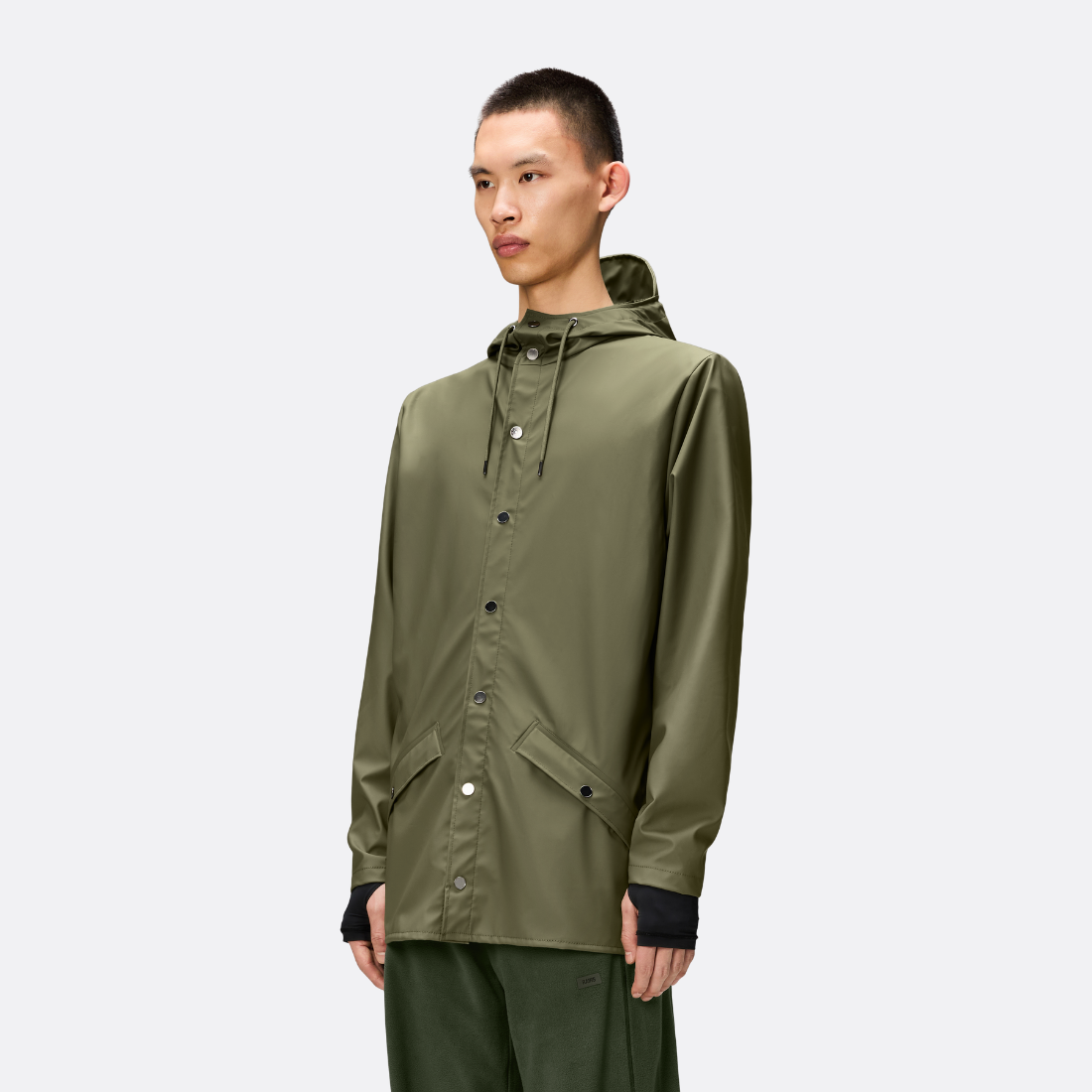 <PRODUCTTITLE> in Green by Rains.