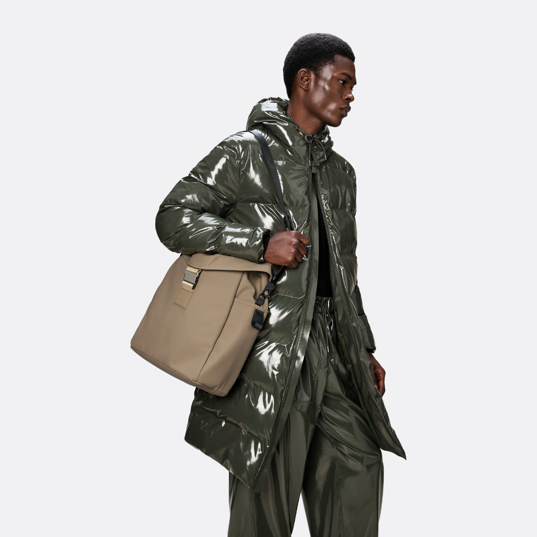 <PRODUCTTITLE> in Beige by Rains.