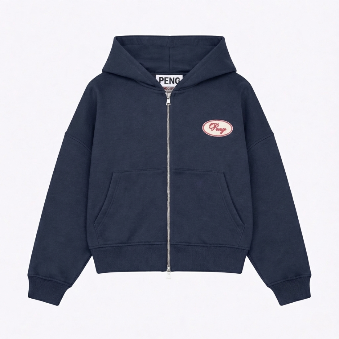 Heavyweight Patch Zip Hoodie