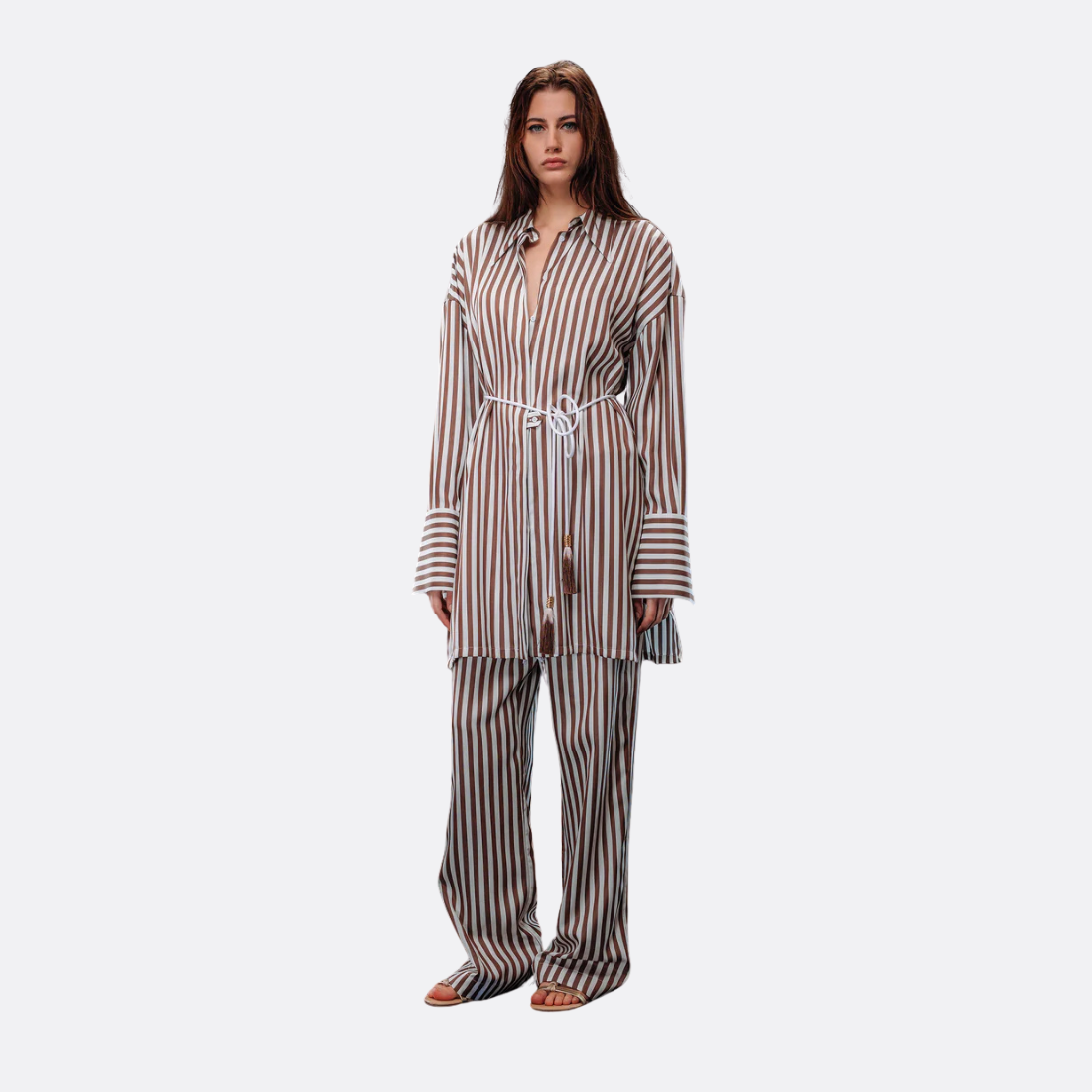 <PRODUCTTITLE> in Brown by A LINE.