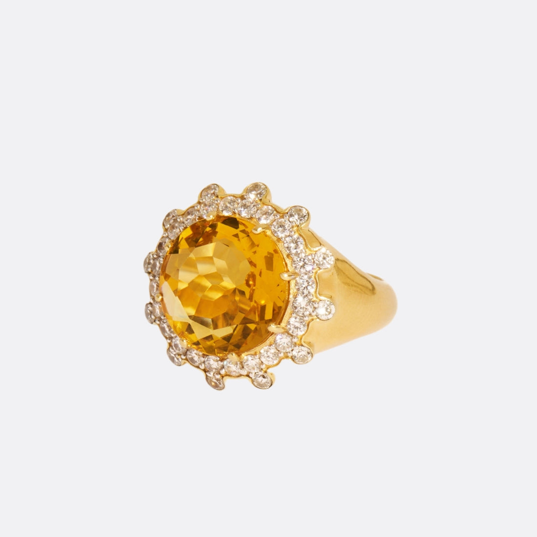 Bague Jaune Soleil Sauvage
