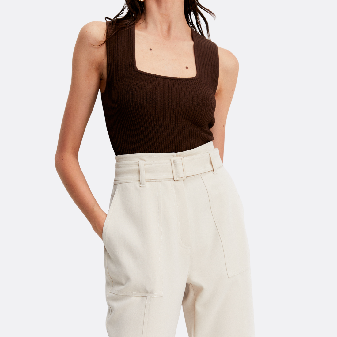 <PRODUCTTITLE> in Brown by Shoulder.