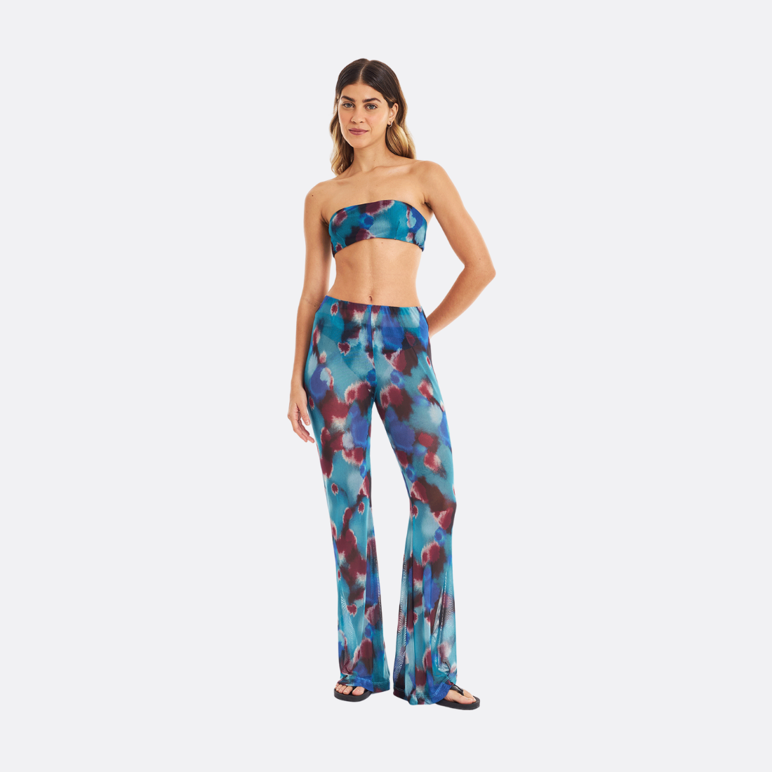 Pantalon imprimé zen