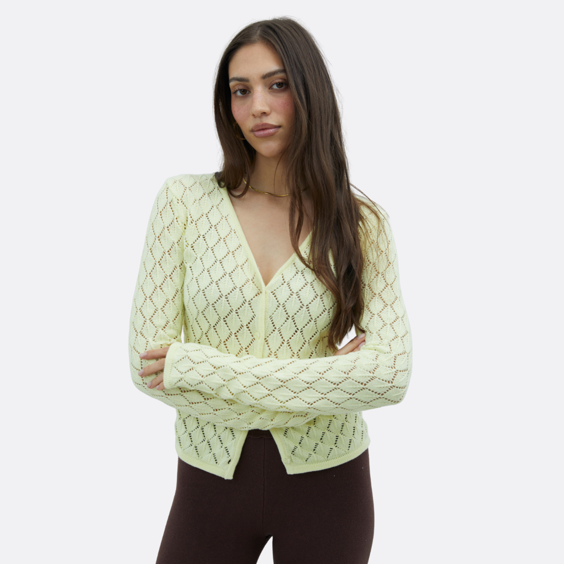 <PRODUCTTITLE> in Yellow by House of Sunny.
