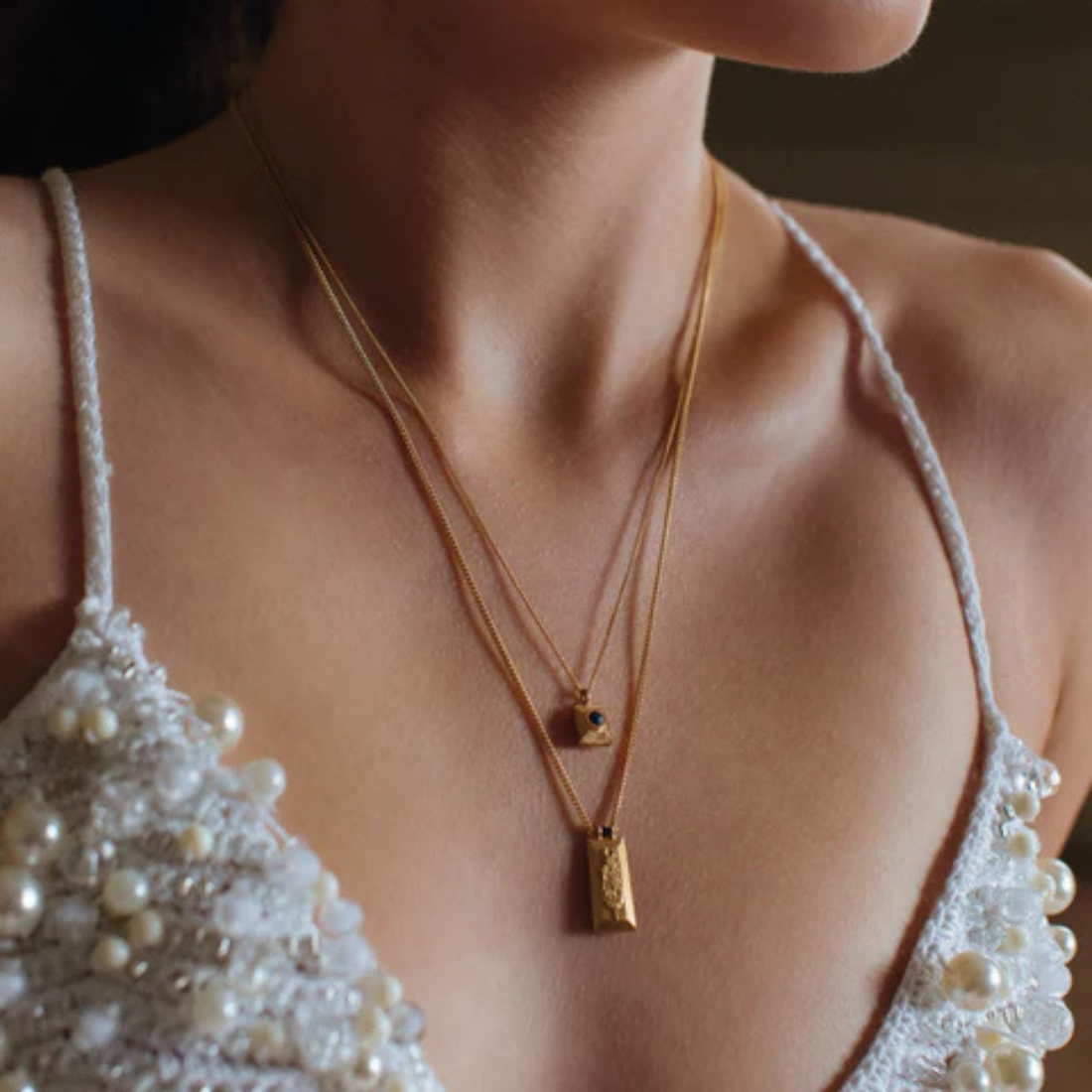 <PRODUCTTITLE> in Blue by Sopro Jewellery.