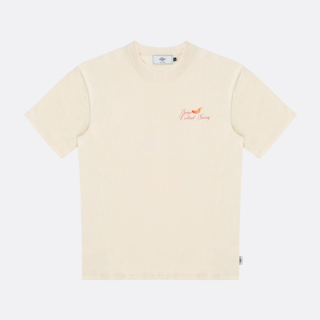 Sanjo Camiseta de la Sociedad de Cócteles // ECRU