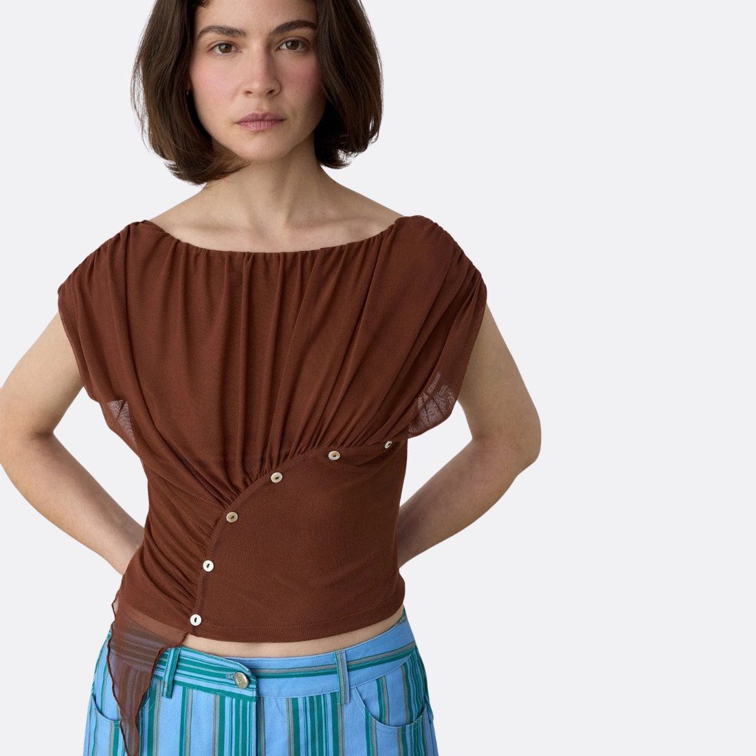 <PRODUCTTITLE> in Brown by Laagam.