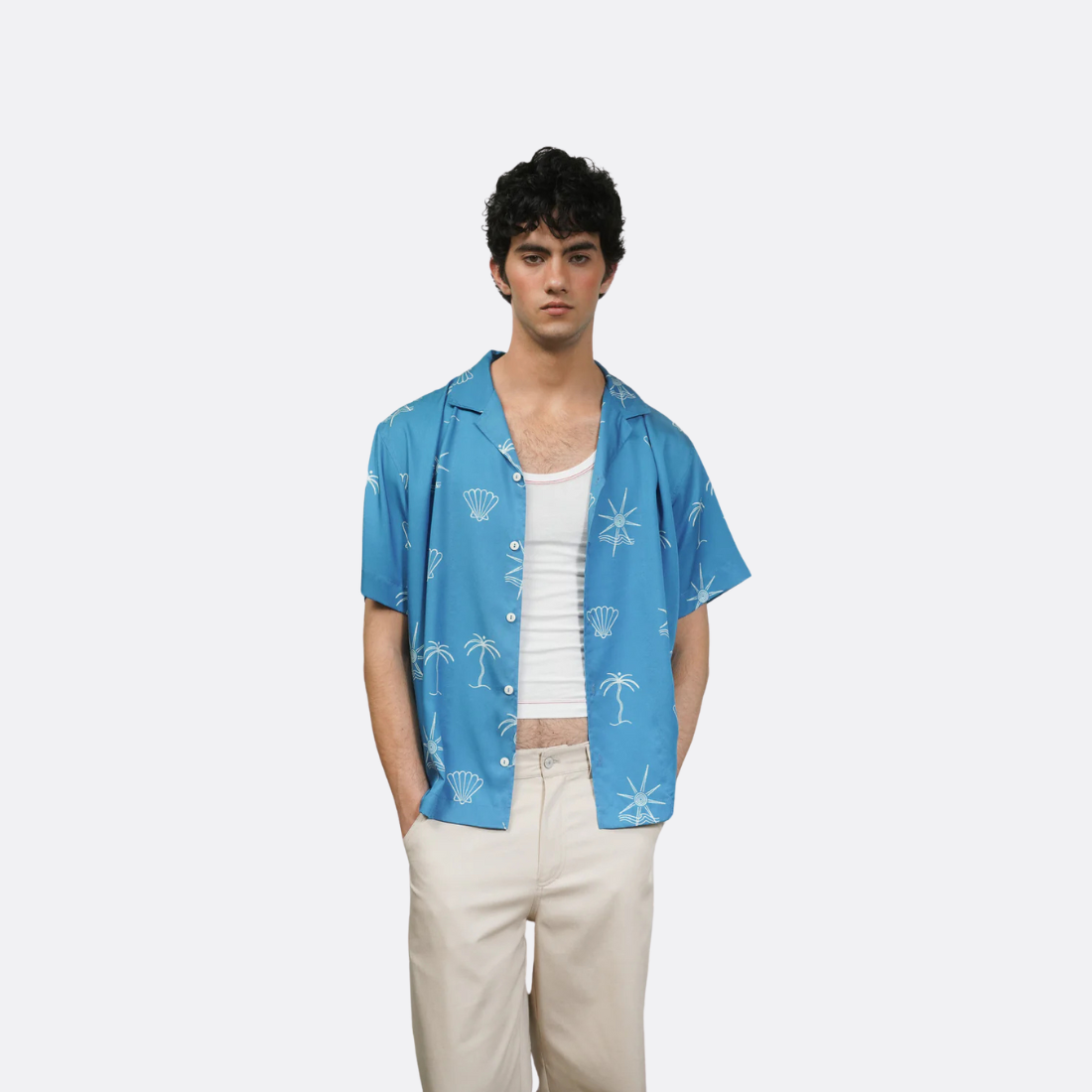 <PRODUCTTITLE> in Blue by Gandaia.