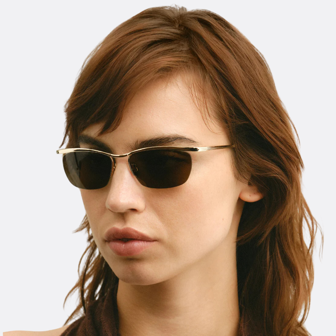 <PRODUCTTITLE> in Golden by Corlin Eyewear.