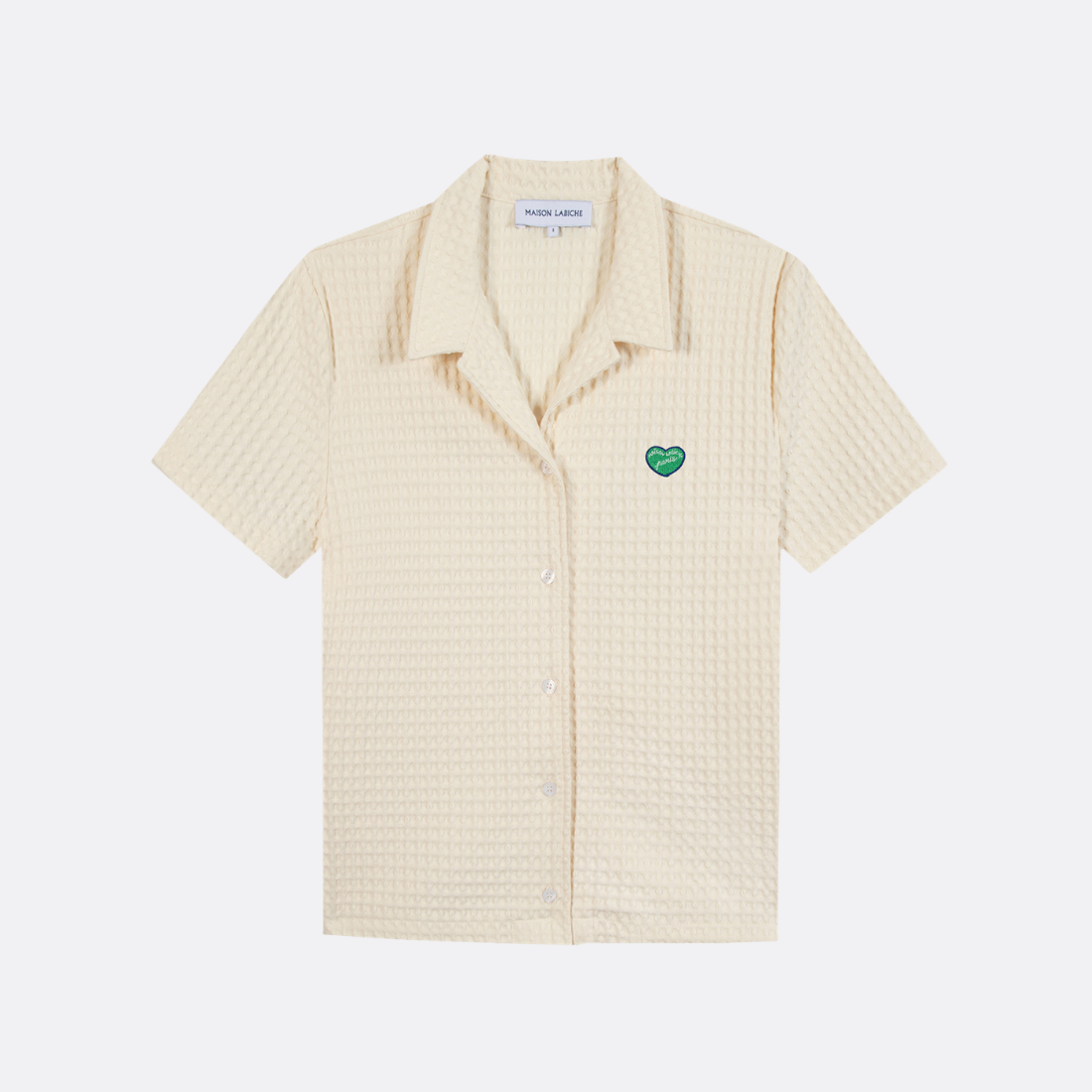 Souchier Waffle Patch Coeur Shirt