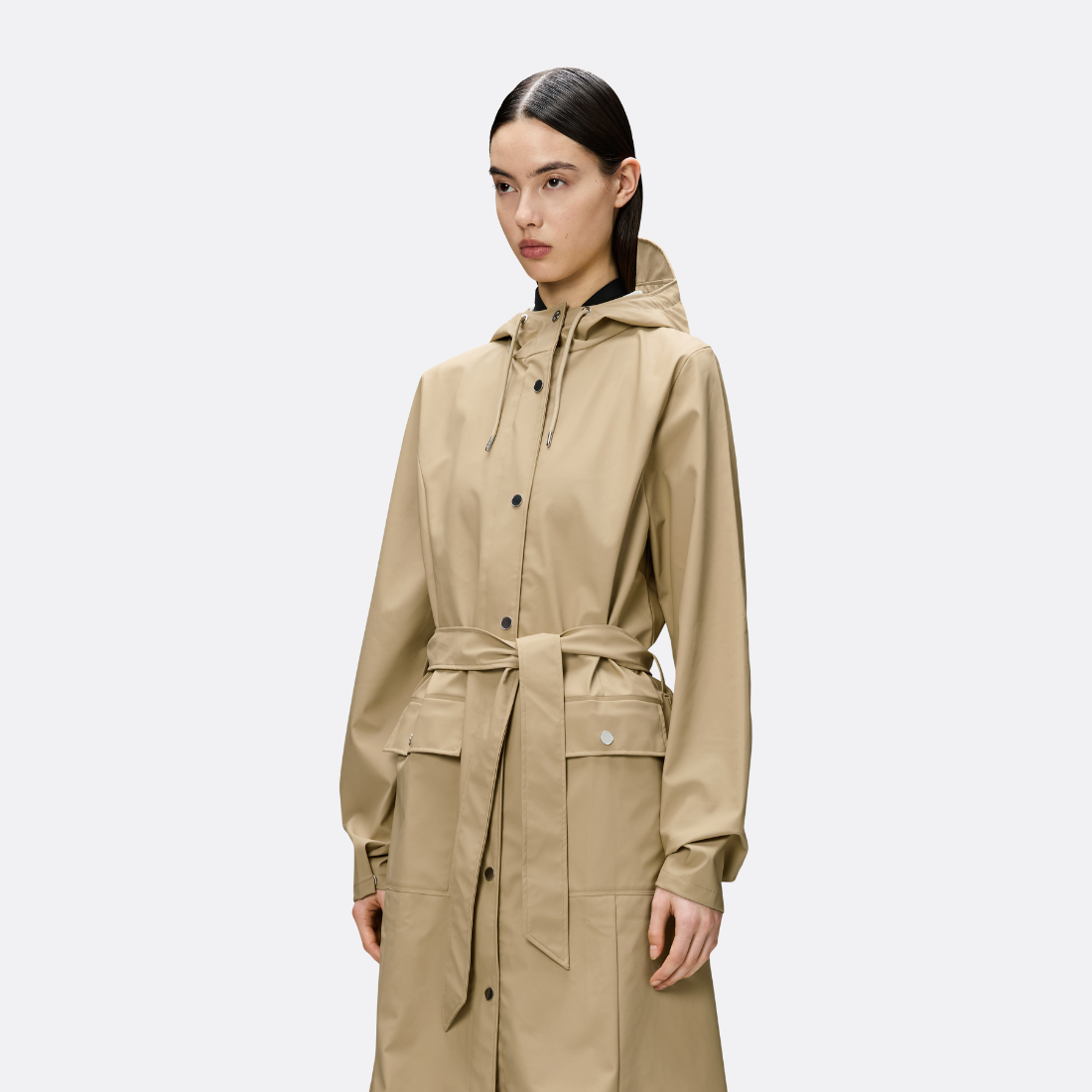 <PRODUCTTITLE> in Beige by Rains.