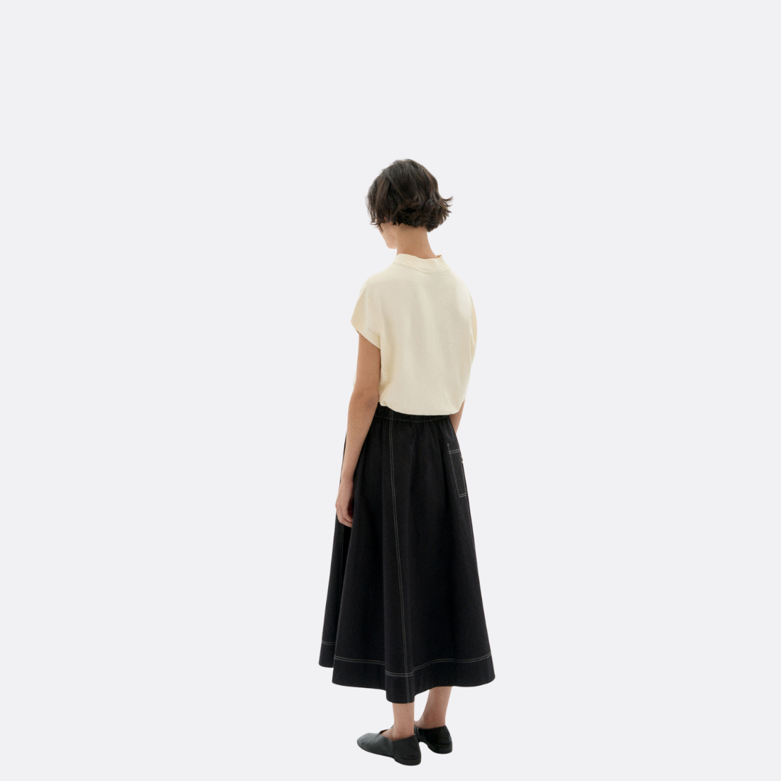 <PRODUCTTITLE> in White by Thinking Mu.