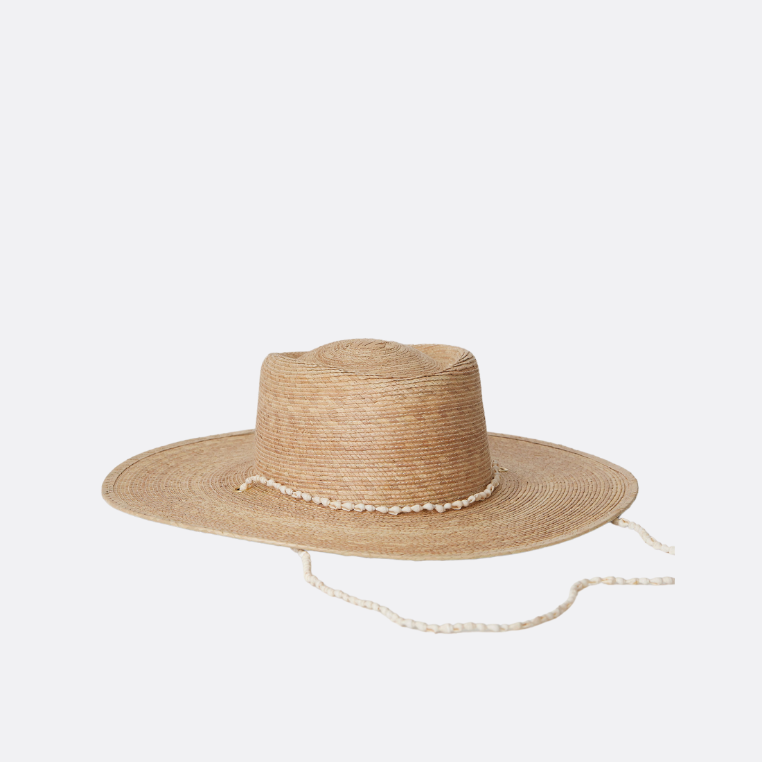 Citron Palm Shells Hat