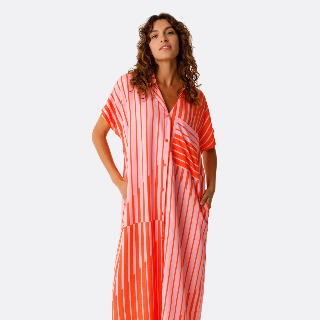 <PRODUCTTITLE> in Orange by SKFK.