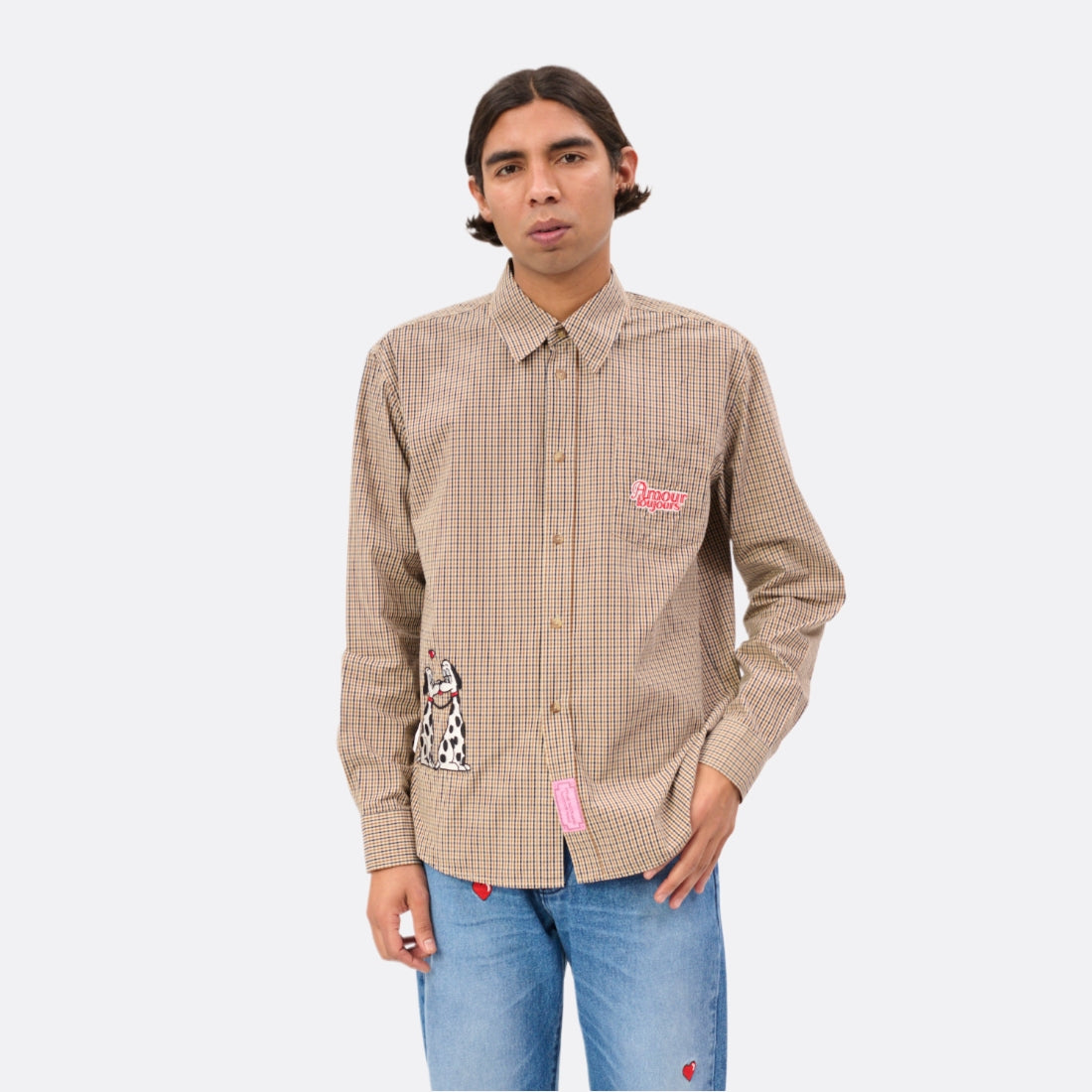 <PRODUCTTITLE> in Brown by Carne Bollente.