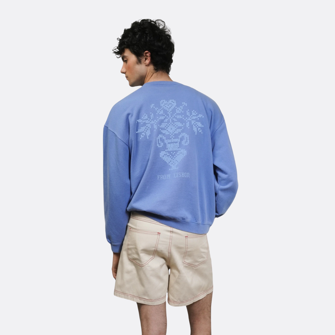 <PRODUCTTITLE> in Blue by Gandaia.