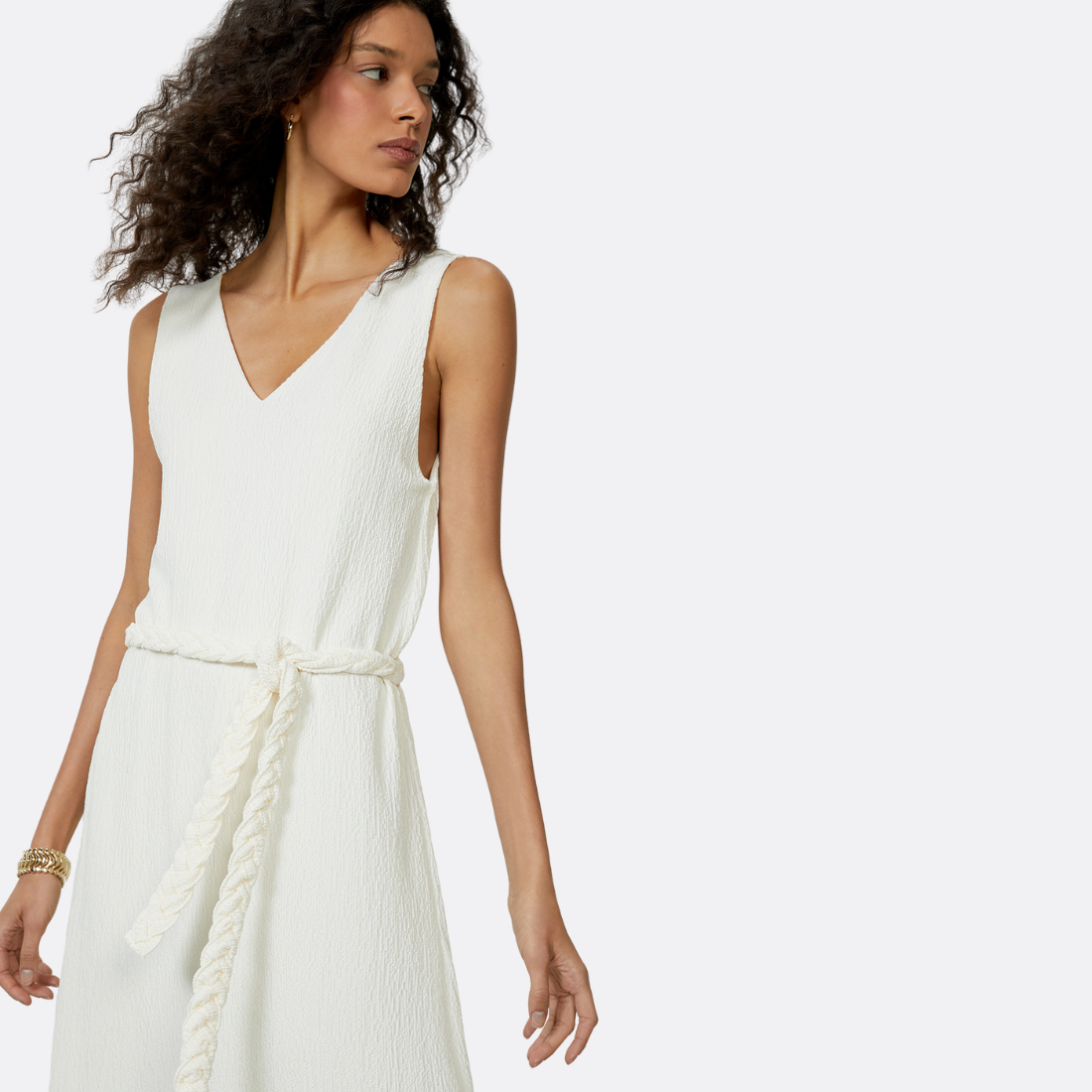 <PRODUCTTITLE> in White by Shoulder.