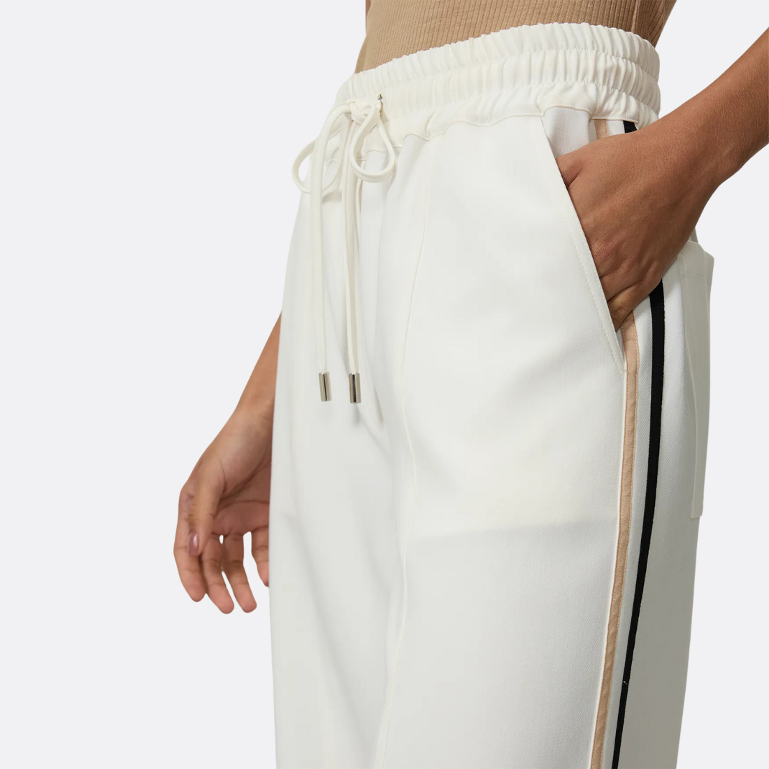 <PRODUCTTITLE> in White by Shoulder.