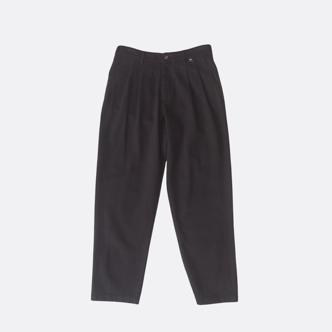 PLEATED CANVAS PANTS