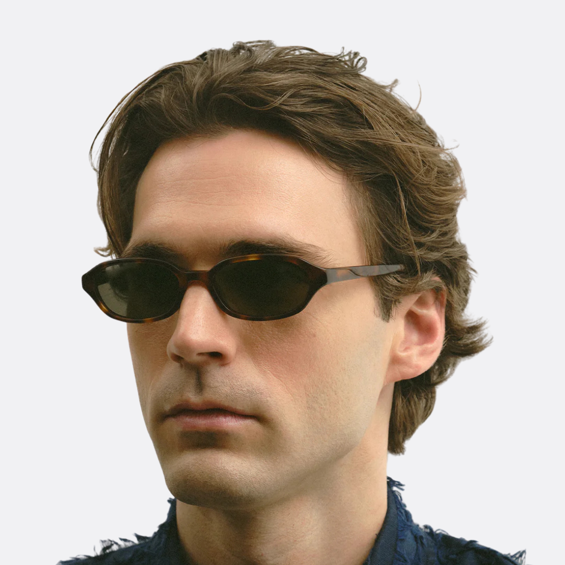 <PRODUCTTITLE> in Brown by Corlin Eyewear.