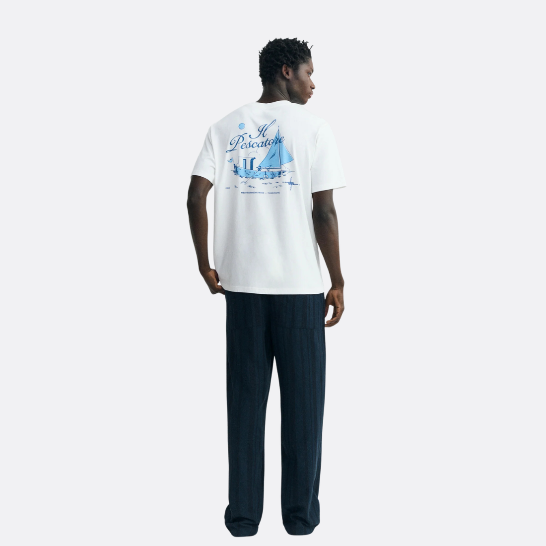 <PRODUCTTITLE> in White by Thinking Mu.